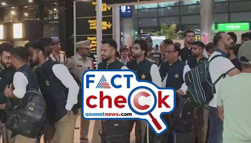 Fact Check Pakistan Cricket Team received murdabad chants in Hyderabad viral clip is altered jje