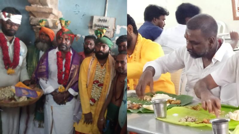 Chandramukhi 2 hero raghava lawrence visit thiruvarur vanchinathan temple gan