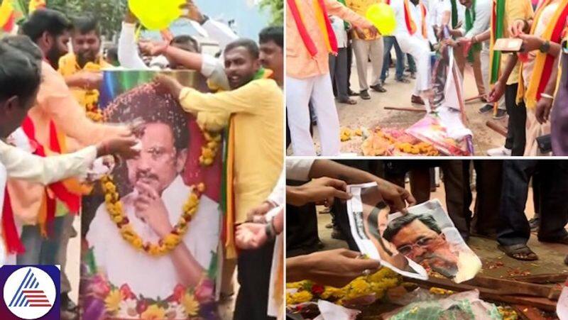 Karnataka Bandh: Protesters hold mock funeral of TN CM Stalin as Cauvery row continues (WATCH) vkp