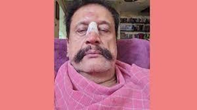 Actress Lakshmi ex-husband and actor Mohan Sharma attacked mma