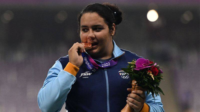 Asian Games 2023 shot put athlete Kiran Baliyan ends a long wait wins bronze kvn