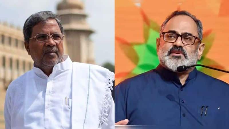 Union Minister Rajiv Chandrasekhar has questioned Karnataka Chief Minister Siddaramaiah regarding the Cauvery water issue-rag 