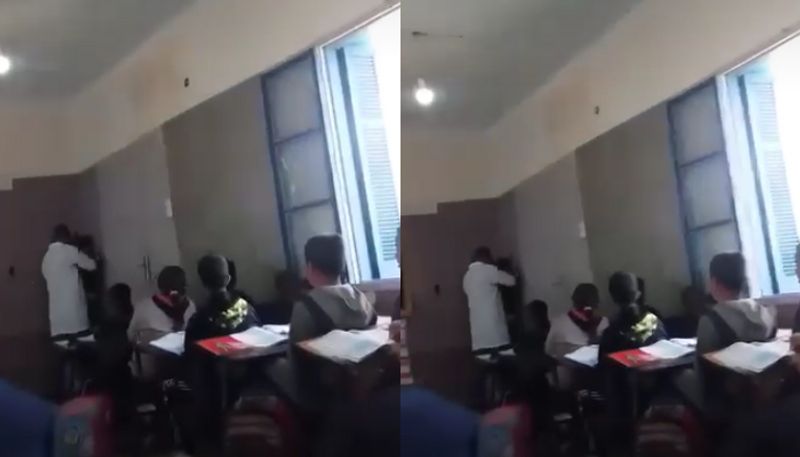 video of teacher beat student in class room goes viral here is the truth jje