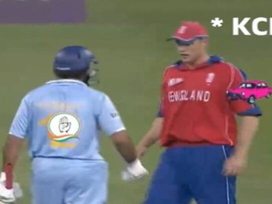 congress shares yuvraj singh 6 sixes video and says telangana Get Ready for Some Mind-blowing Sixers ksm