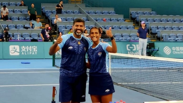 Asian Games 2023: Rohan Bopanna and Rutuja Bhosale win Gold medal in Mixed Doubles CRA