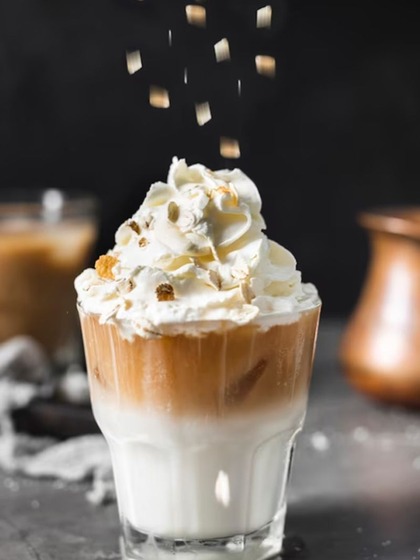 2. Combine Coffee, Sugar, and Hot Water: