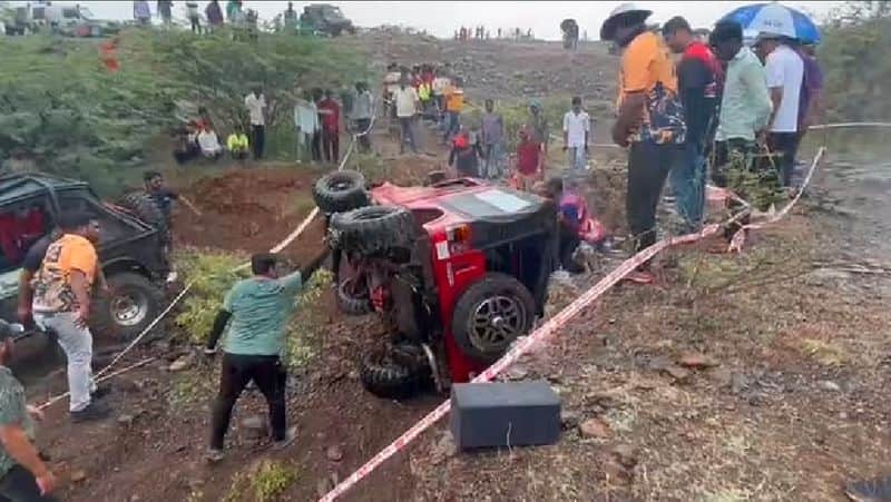 Off road racing by KA 28 off racing association at vijayapur today rav