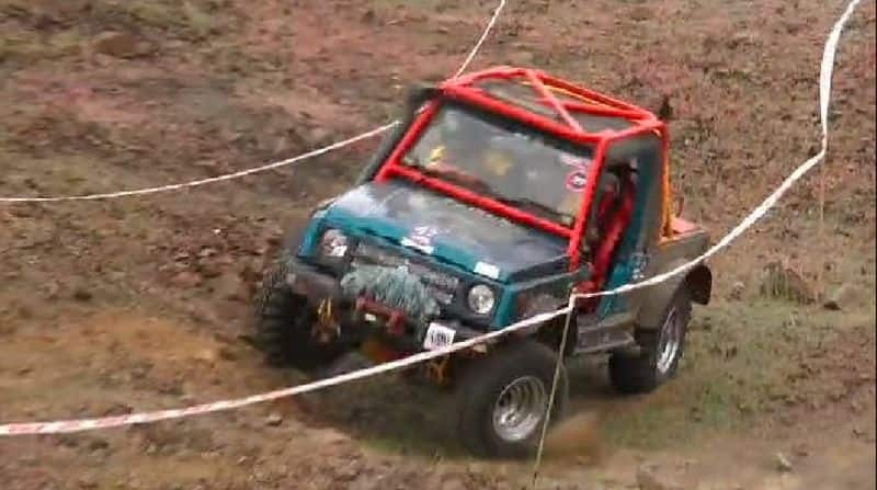 Off road racing by KA 28 off racing association at vijayapur today rav