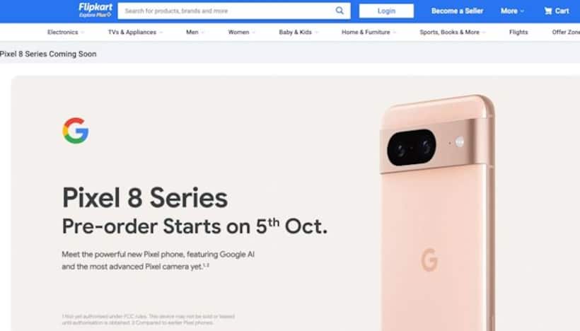 Google Pixel 8 series listed on Flipkart ahead of launch, pre-orders to begin from THIS date