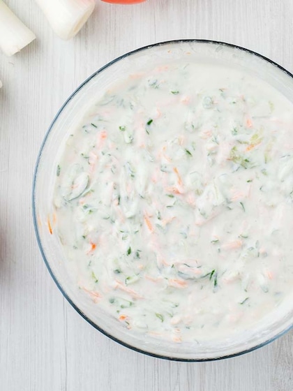 Tomato and Onion Raita