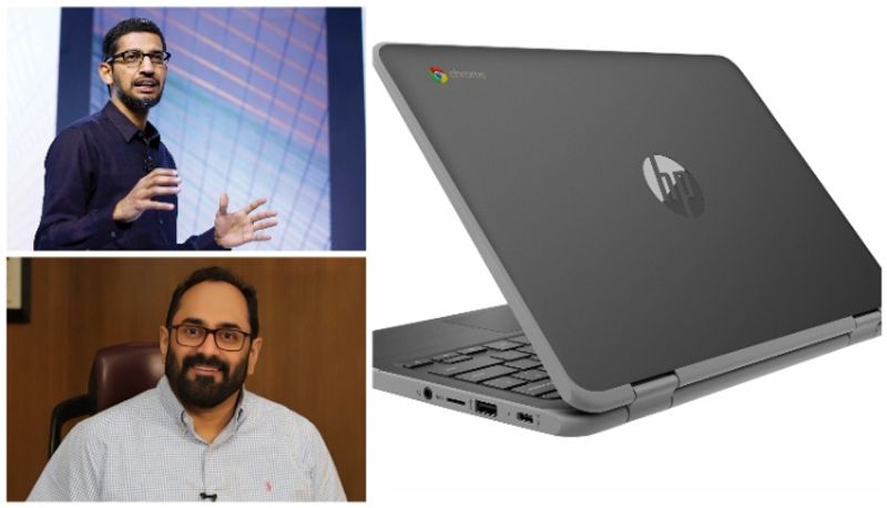 Google starts manufacturing Chromebooks in India Rajeev Chandrasekhar praises the announcement afe