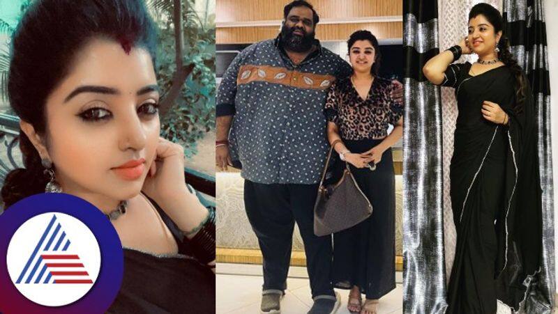 actress mahalakshmi posting new photos in black saree goes on viral gvd