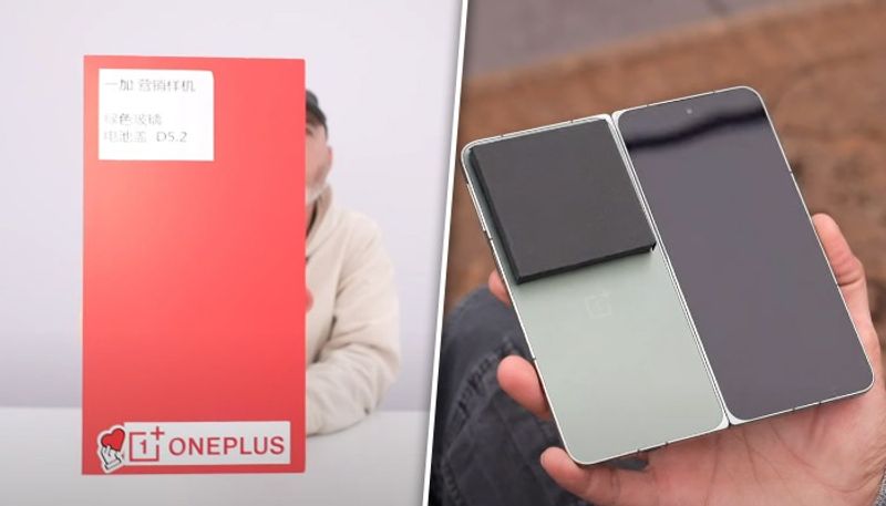 OnePlus Open foldable smartphone first look video OUT gcw