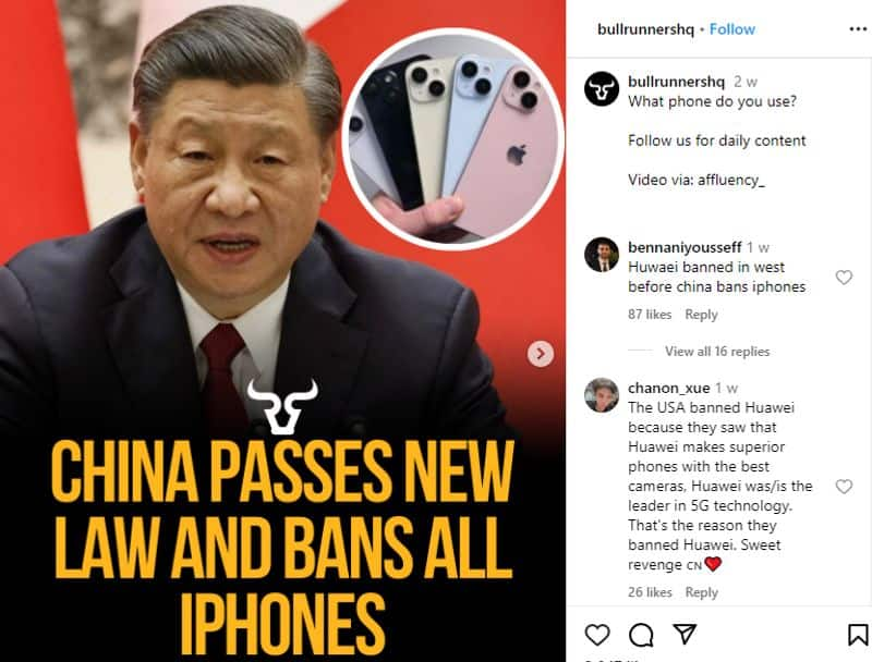 China banned all iPhones here is the truth fact check jje 