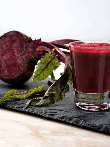 Cut it into small pieces and blend them in a juicer with water