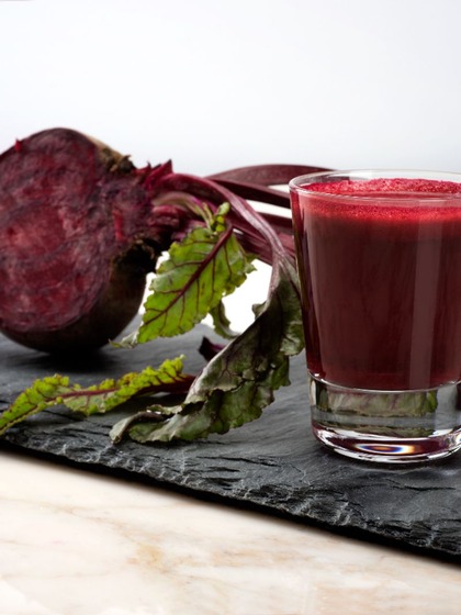 Cut it into small pieces and blend them in a juicer with water