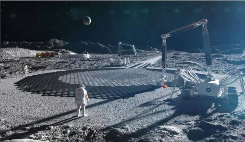 NASA aims to build houses for humans on the moon by 2040 with 3D printing and lunar resources