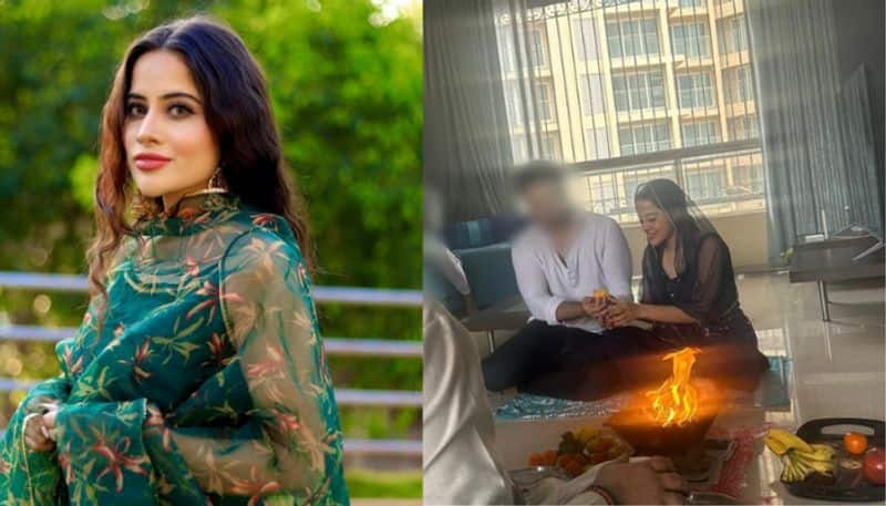 Is Urfi Javed secretly engaged in Hindu rituals  Find out about the picture gone viral rao