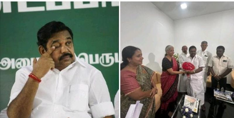 AIADMK MLAs met Union Minister Nirmala Sitharaman KAK