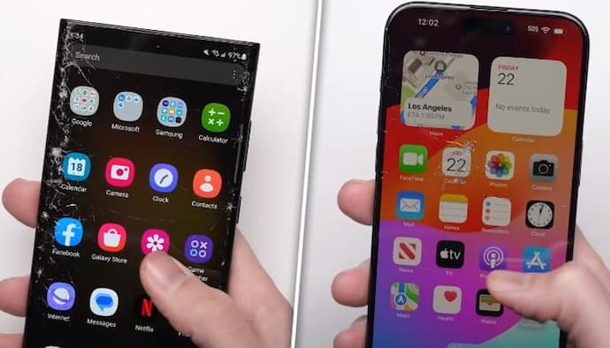 iPhone 15 Pro Max vs Samsung Galaxy S23 Ultra: Who won the drop test? (WATCH)