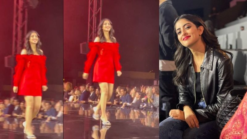 Aishwarya Rai's daughter in law Granddaughter of Amitabh Bachchan Navya Naveli who shined in Paris Fashion Week video is here akb