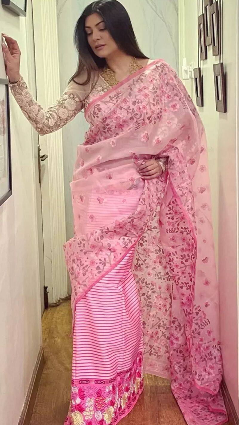 Sushmita Sen 7 saree designs Style for slim and tall look ZSCA