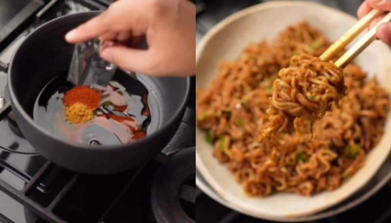 simple recipe of chilli garlic maggi hyp