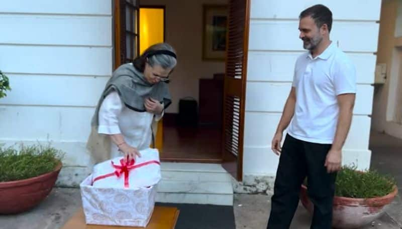 rahul gandhis surprise gift to sonia gandhi hyp