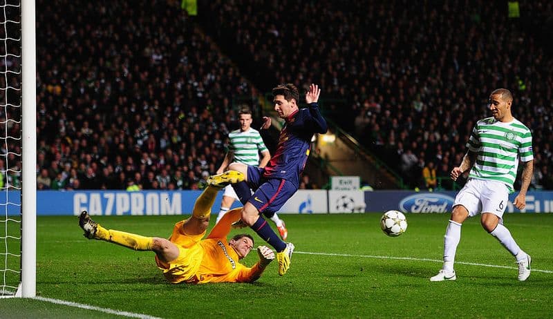 the best goalkeeping performance I have seen,Messi about Fraser Forster gkc