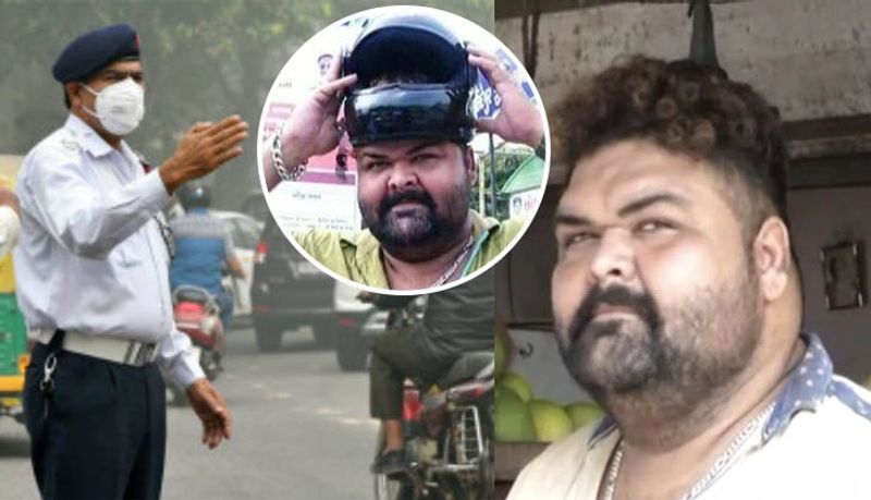 Police and AI camera can not fine this Gujarat man for not wearing helmet prn