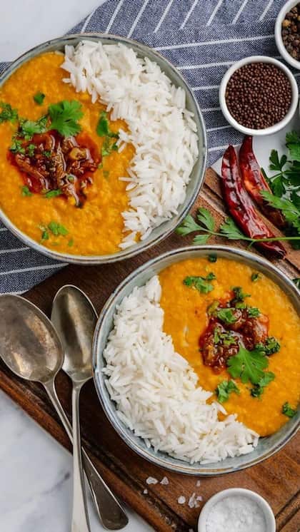 दाल भात (dal bhat )