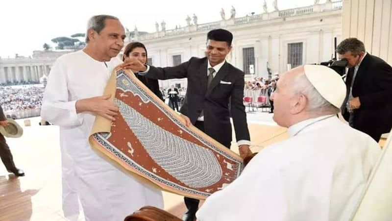 Odisha CM Naveen Patnaik clears about woman who accompanying him to Vatican smp