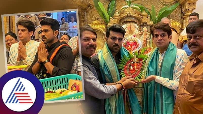 Ram Charan visits Siddhivinayak temple asks fans to be careful suc