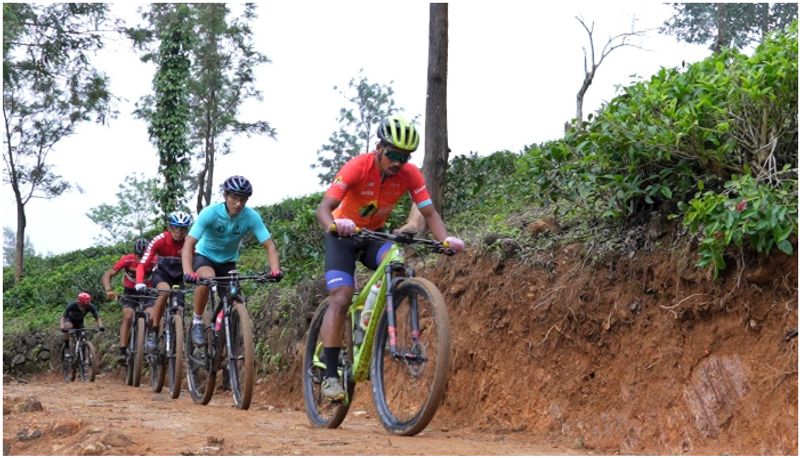 asian mountain bike championship trials started joy