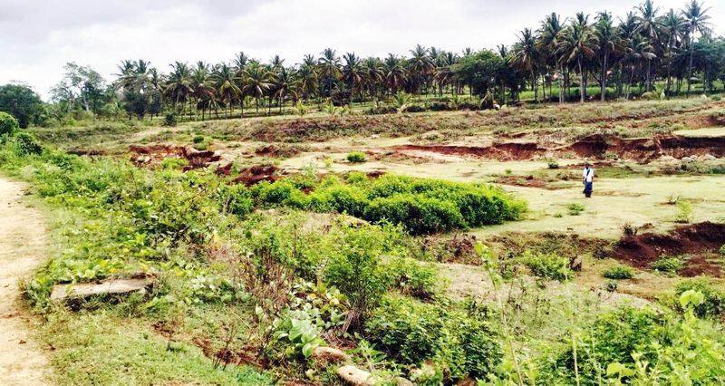 Mandya  Fall of Monsoon Rain: Drained Lakes..!