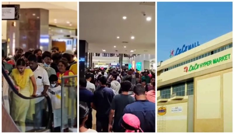 emerge chaos in hyderabad lulu mall after inauguration prm 