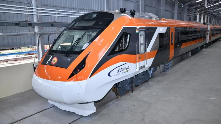 The first trial run of the Vande Metro train has been successfully completed