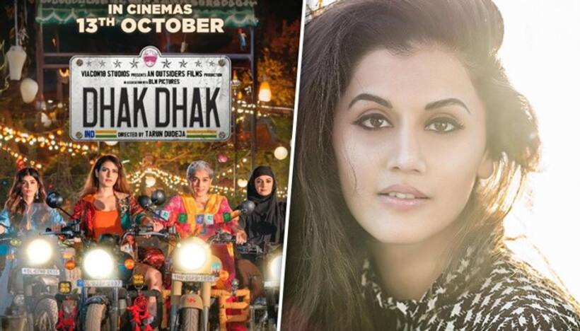 Dhak Dhak: Taapsee Pannu's missing social media posts spark questions of discontent with promotion plan; READ