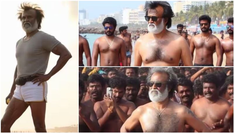 ai generated photos of superstar rajinikanth gone viral after thalaivar 170 Shooting starts vvk