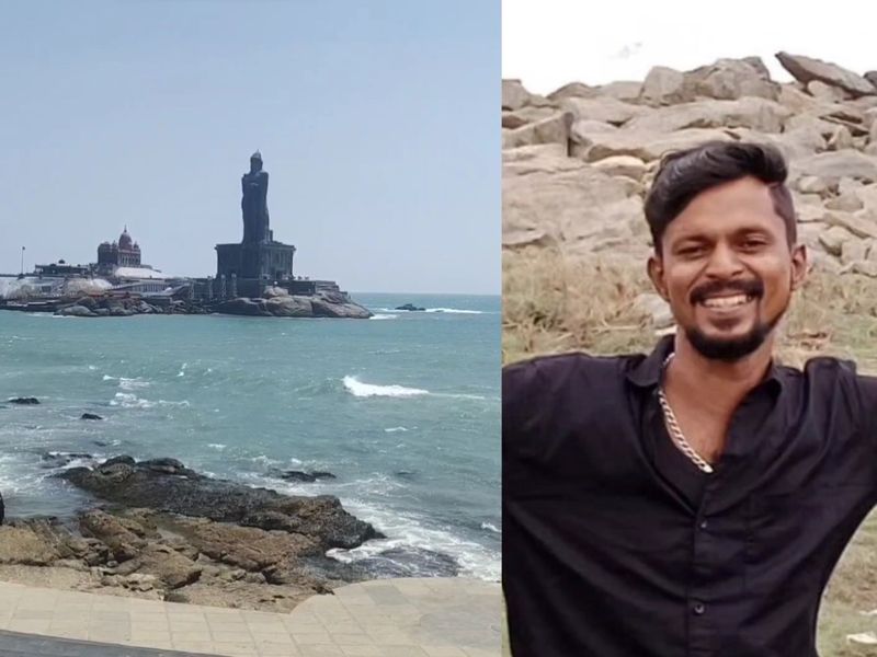 a tourist from coimbatore missing in seashore area at kanyakumari vel