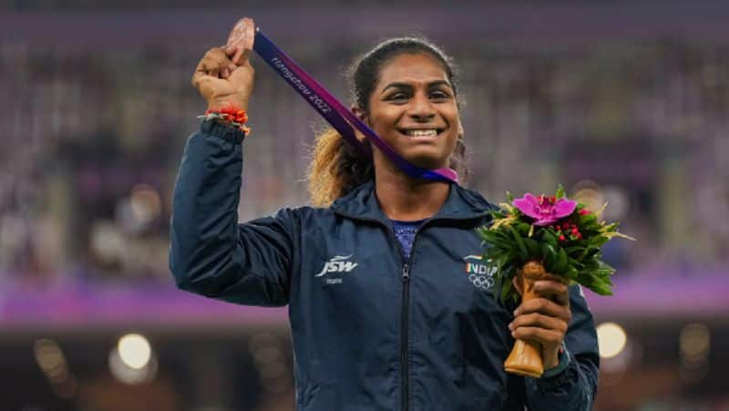 Nandini who hails from Siraguppa won bronze in the Asian Games 2023 gvd