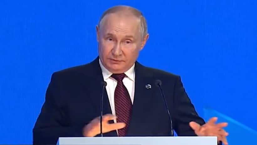 Vladimir Putin urges Russian women to have 'eight or more' children amid demographic challenges