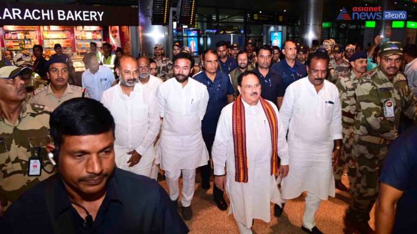 హైద్రాబాద్‌లో  బీజేపీ రాష్ట్ర కౌన్సిల్ సమావేశాలు ప్రారంభం: దిశా నిర్ధేశం చేయనున్న జేపీ నడ్డా