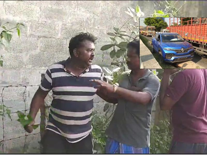 drunken driver arrested by police who make a accident in salem highway vel