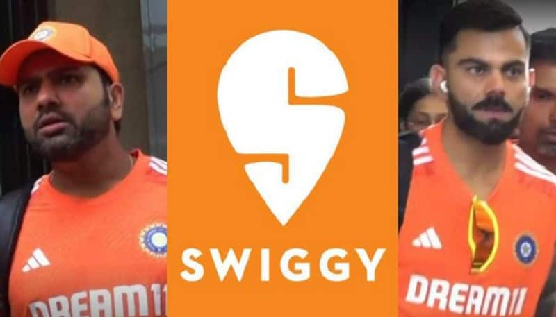 ODI World Cup 2023 Team India New orange Practice jersey is viral Swiggy post Viral san