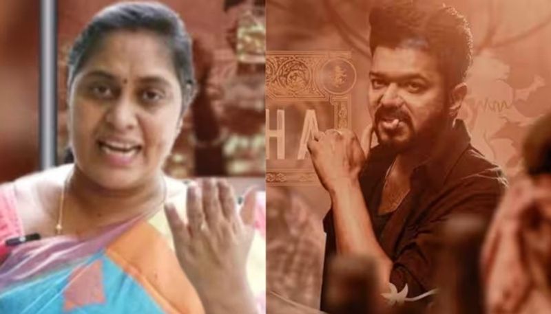 Rajeshwari priya statement against thalapathy vijay speech 