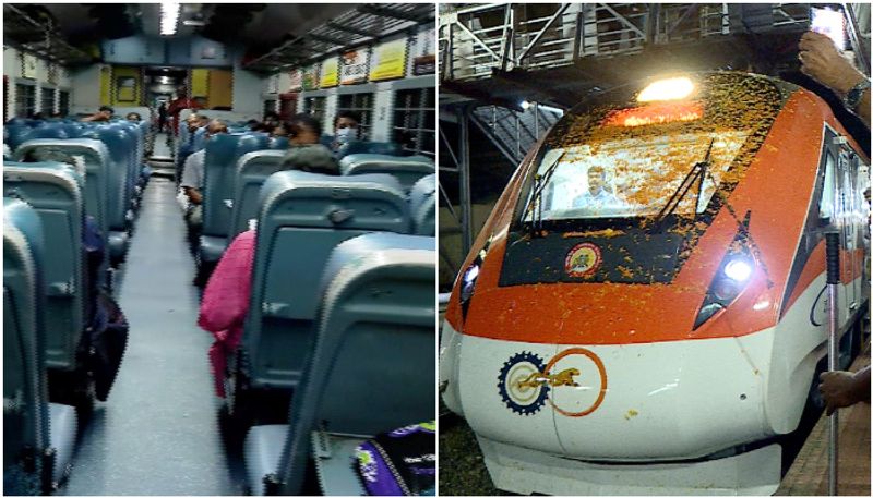 train passengers faces huge problems due to vande bharat timings issues btb