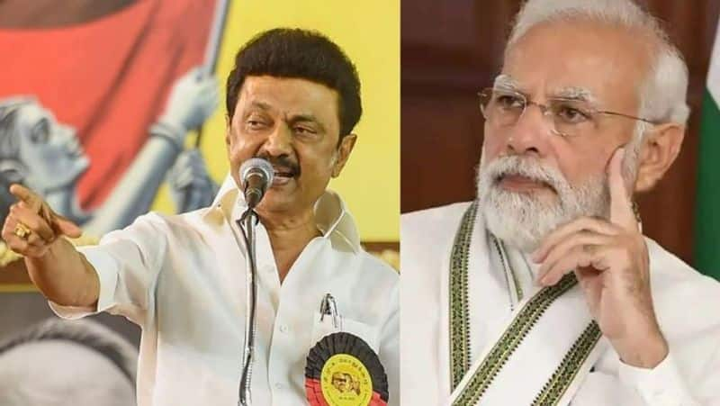 CM Stalin taunts PM Modi speech tvk