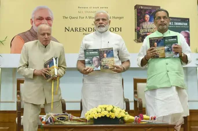 The lessons and inspiration of M S Swaminathan writes PM Modi sgb