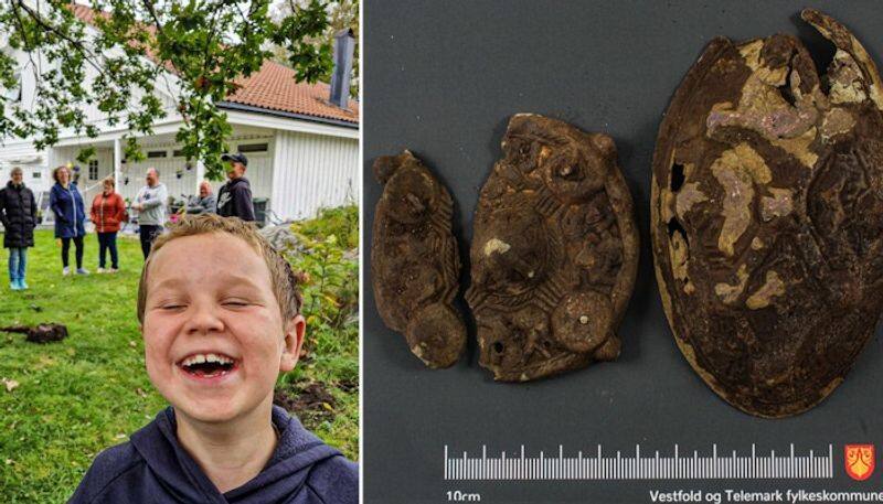 Shocking Norwegian family discovers Viking-era artefacts while searching for lost earring in garden snt